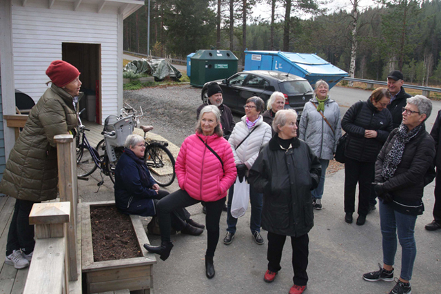 VD Annika Rydman informerade om Granö Beckasin. Foto Dag Magnusson