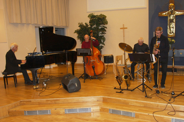 P-O Moritz kvartett. Foto Dag Magnusson