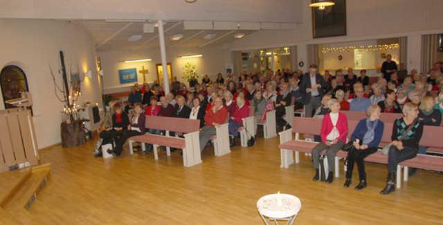 Julavslutning i Vasakyrkan. Foto Dag Magnusson