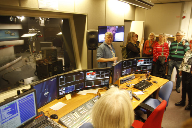 Sveriges Television kontrollrummet