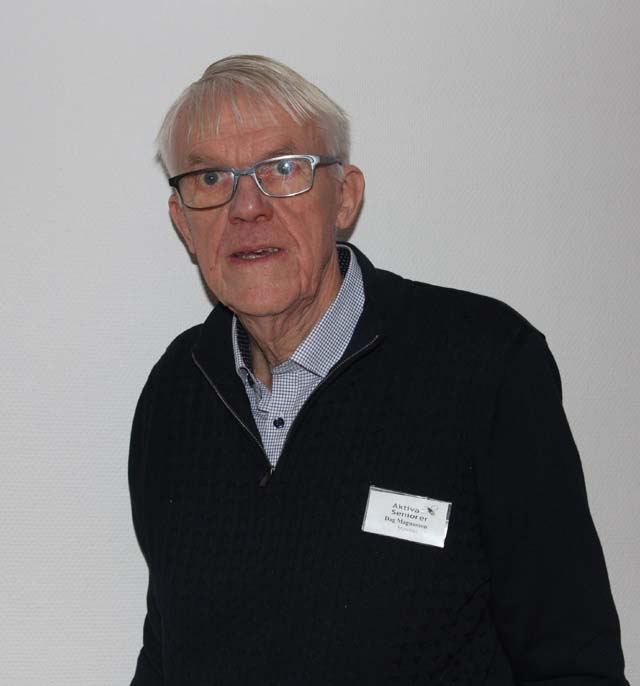 Dag Magnusson berättade om A.S. 25-åriga historia.