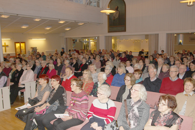 Ca 200 medlemmar i Vasakyrkan