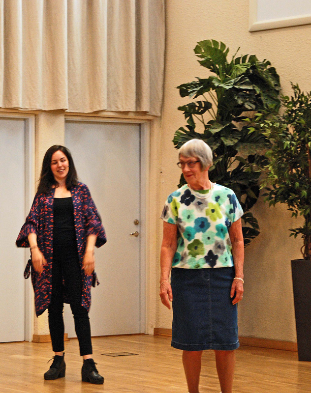 Mona Gahlin och Margaretha Antonson