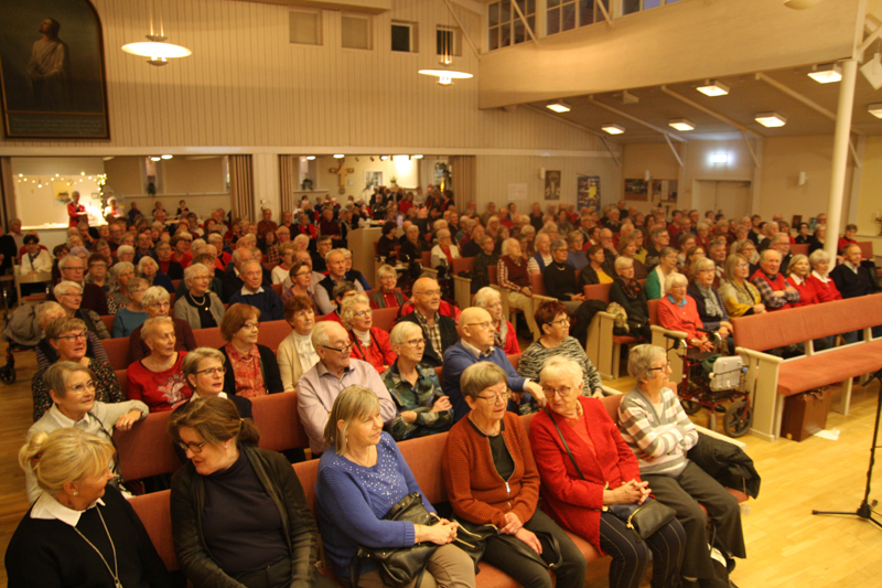 Fullsatt i Vasaakyrkan