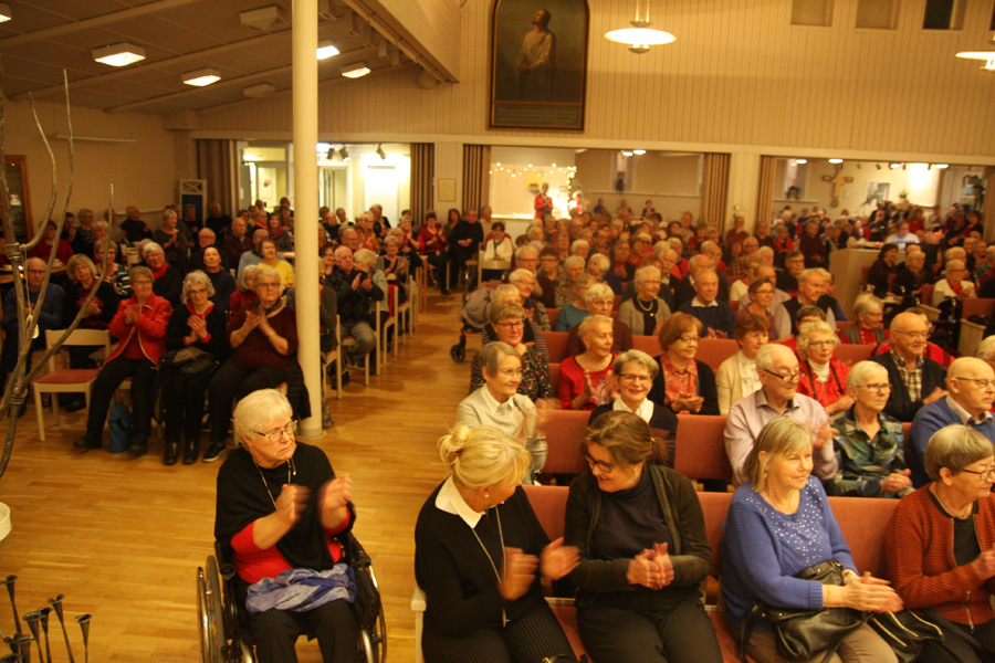 Fullsatt i Vasakyrkan