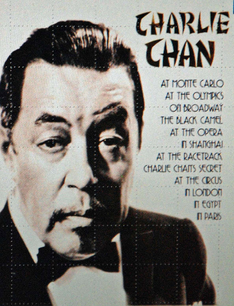 Olands rollfigur Charlie Chan